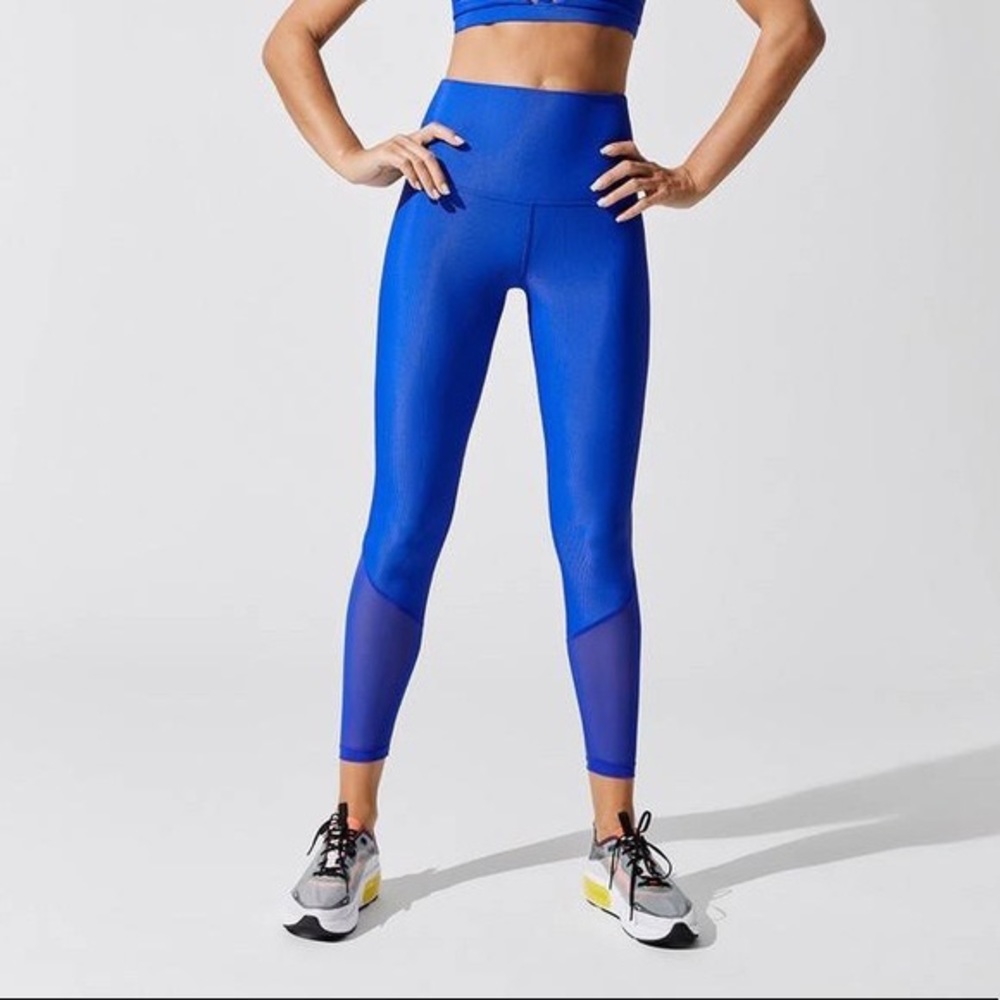 Beach Riot Cobalt Blue Sport Bra and Leggings XS
